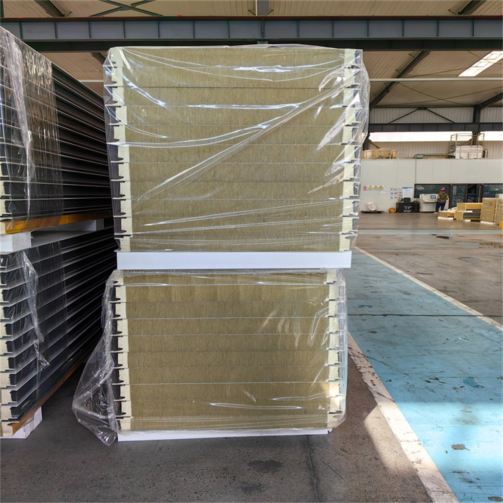 Factory Price Insulated Wall Roof Boards EPS/PU/PIR/Rockwool/Polyurethane/Glasswool Waterproof Sandwich Panels for Warehouse/Workshop