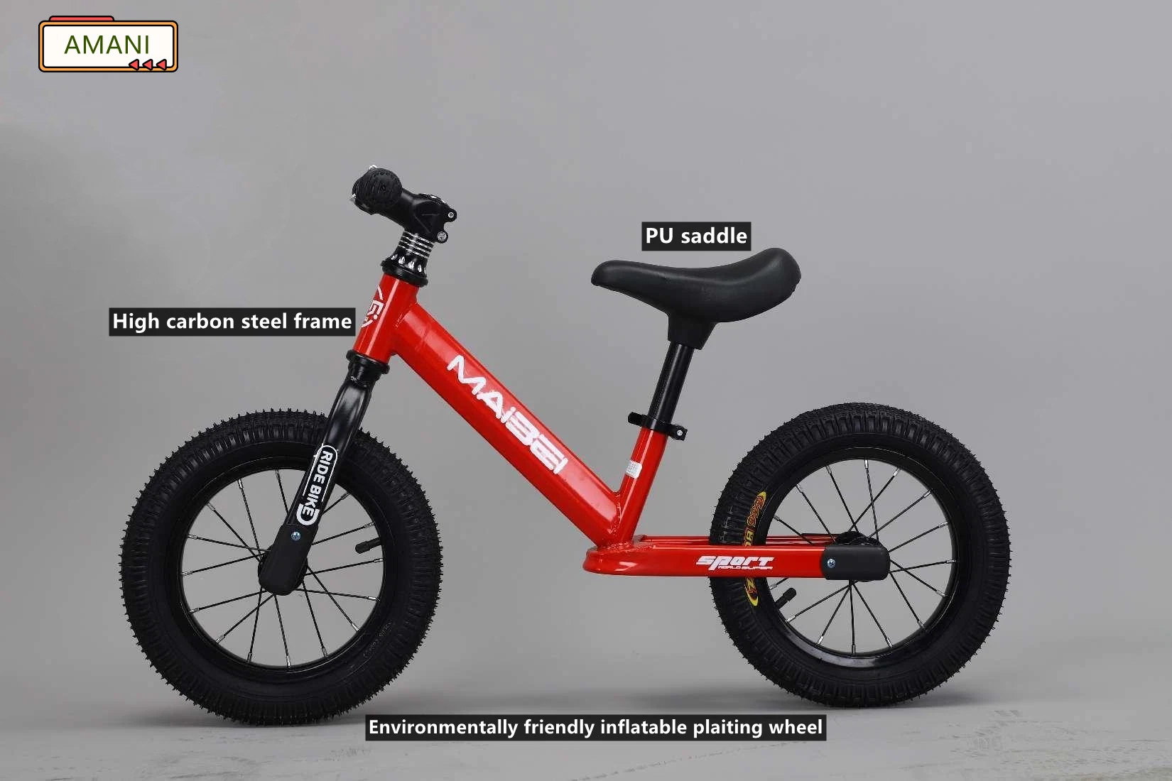 Wholesale/Supplier High Carbon Steel 12 Inch Children Balance Bike Kids' Toys