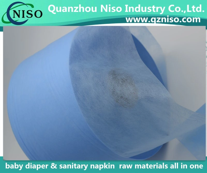 Excellent Water Repellency Hydrophobic Non Woven Fabric for Diaper/Sanitary Napkin (LSJS8899)