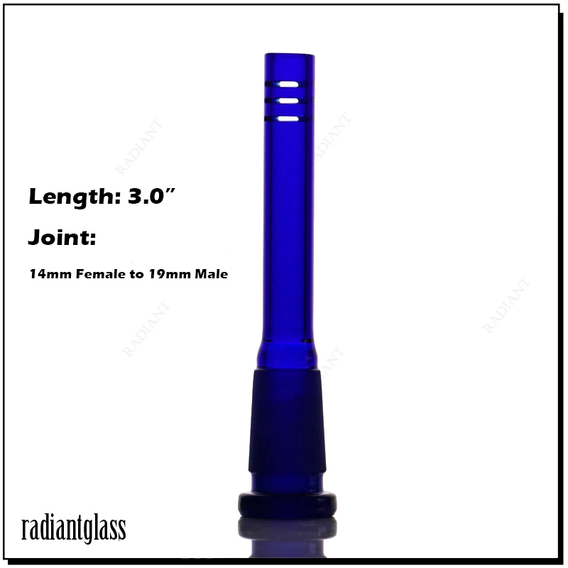 4 Inches Double Groove Glass Diffusor Downstem