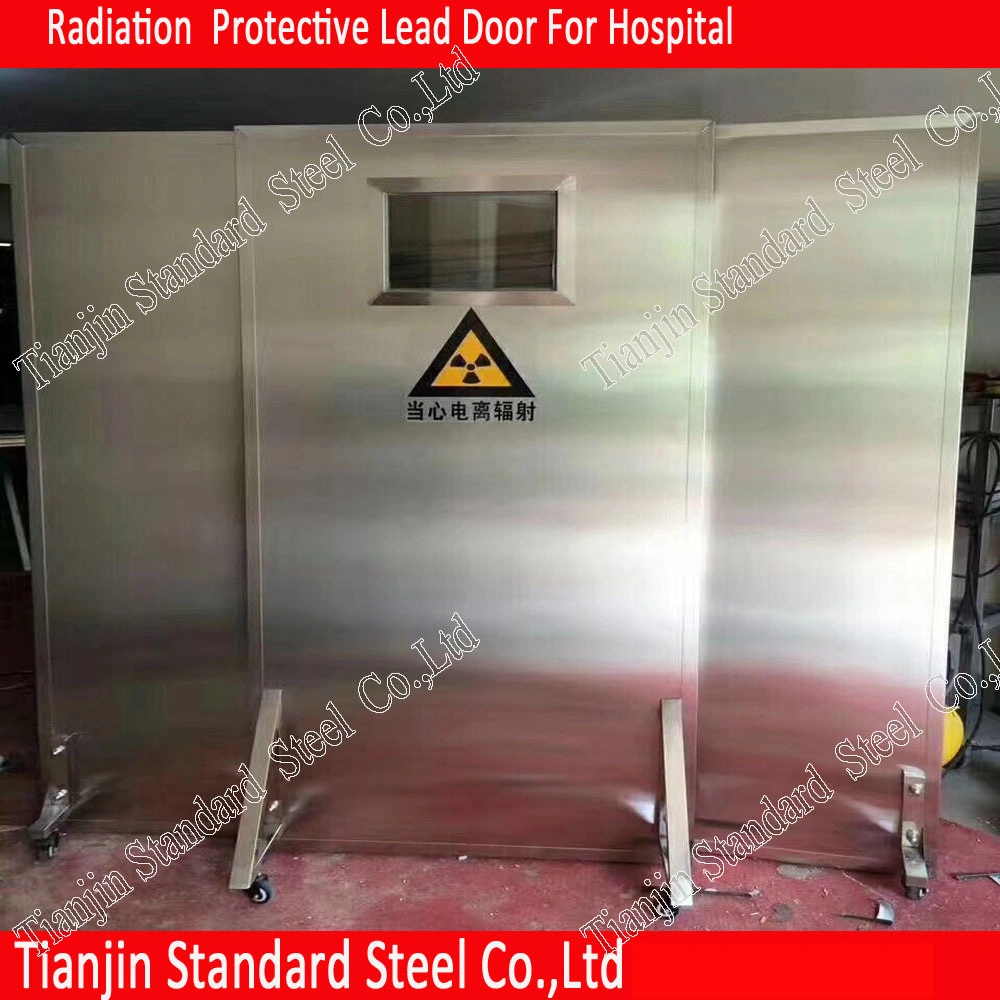 Double Open Radiation Protection Shielding Swing Lead Door