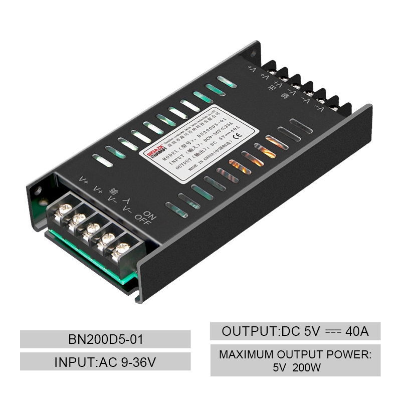 Précision de l'alimentation du convertisseur CC-CC haute tension Bina Commande d'alimentation