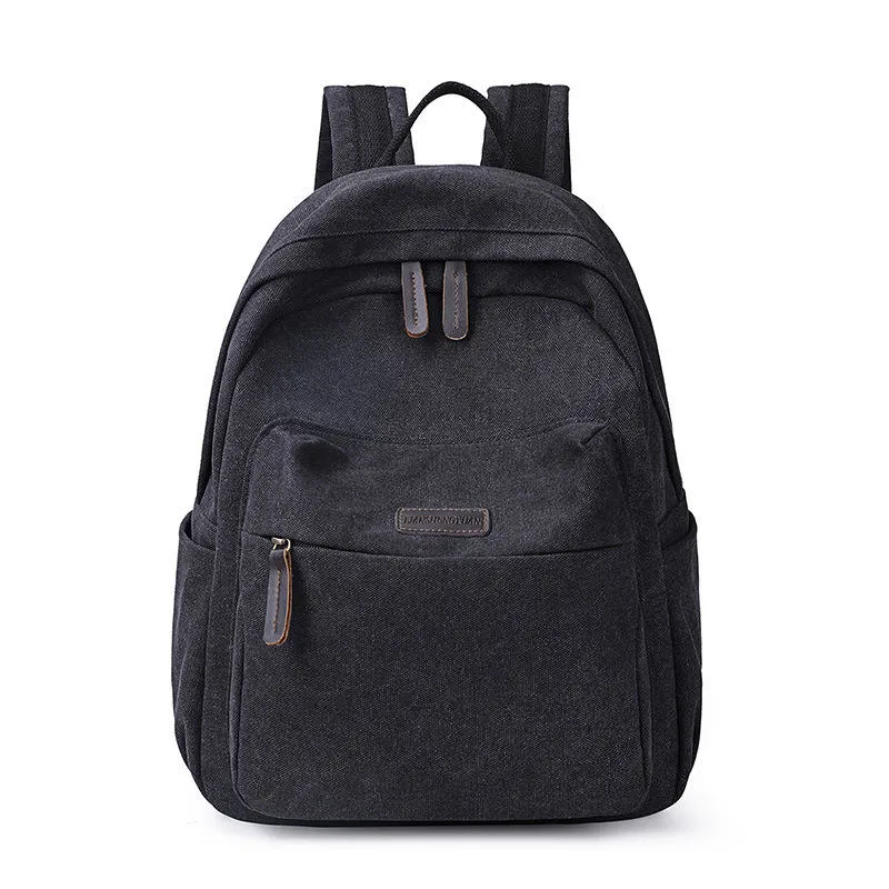 Casual Daypack Outdoor Travel Rucksack Hiking Backpacks for Men and Women Grey, Vintage Anti-Theft Canvas Factory Price Mochilas