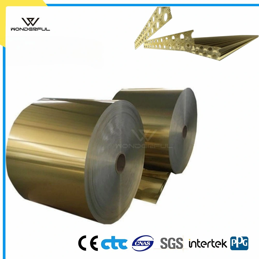 Golden Hydrophilic Aluminum Air Conditioner Fins