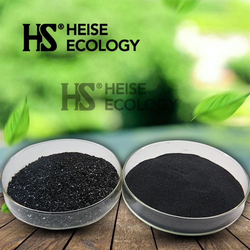 Black Shiny Flake/Powder/Granular/Crystal GMP Approved HS-Eco 25kg Bags Potassium Fulvic Humic Acid