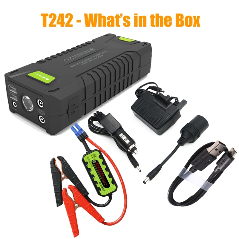 Multifunction Power Bank Jump Starter Car Battery Booster with LED Light