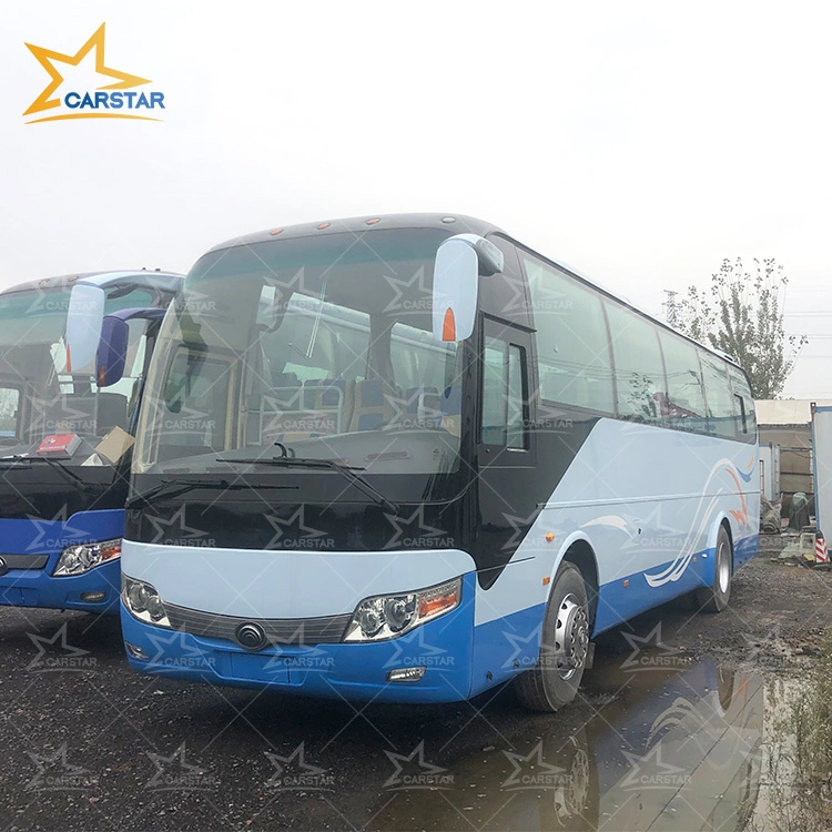 Autobuses usados de segunda mano Yutong 6122 de 2010 55 escaños viejo Bus de 12 metros