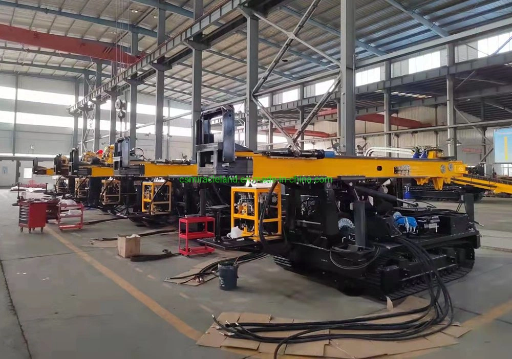 Hydx-4 Crawler Mounted Full Hydraulic Rotary Head Mine Investigation Diamond Line Boring Core Drilling Machine