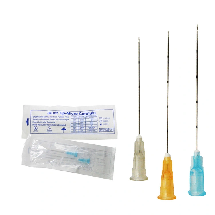 25g 50mm Micro Cannula Blunt Tip Needle 18g