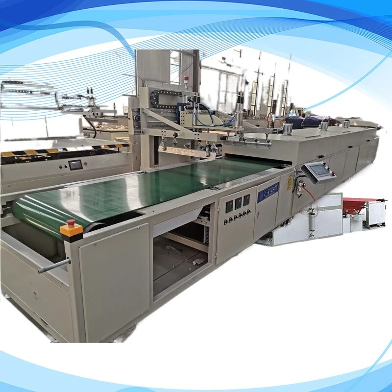 Roll to Roll Silk Screen Printing Machine for Satin Ribbons/Woven/Label/Lanyards