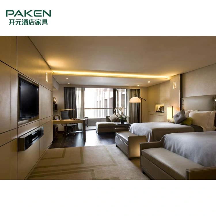 Paken Hotel Furniture Luxury Customize for Guestroom Furniture Indoor