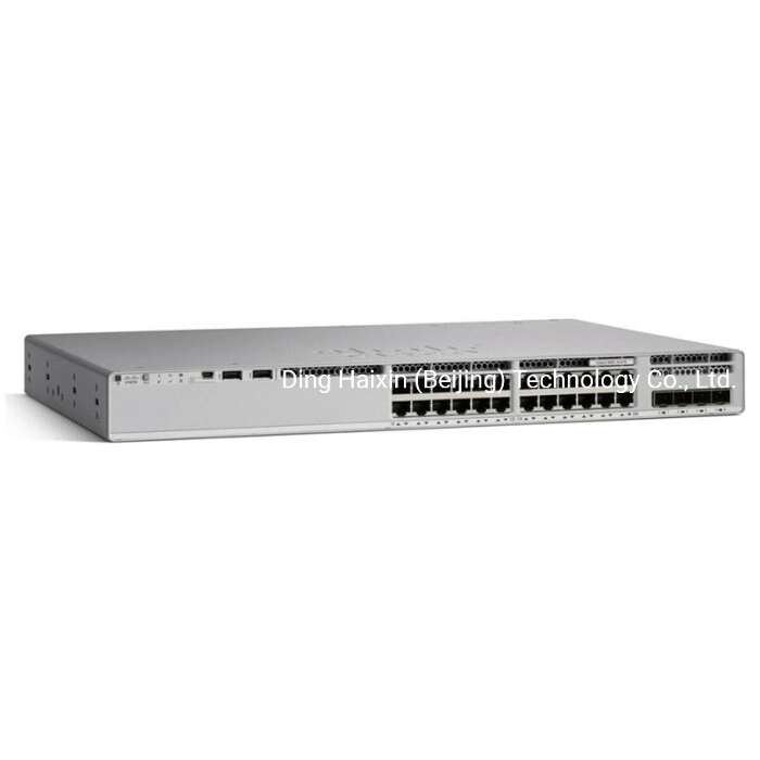Rede inteligente C200L da série C200L 2 Enterprise Gigabit de 24 portas C9200L-24t-4X-E. Interruptor