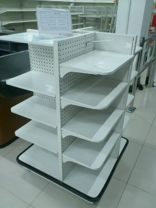 High Quantity Supermarket Store Gondola Metal Storage Display Equipment Stand Shelf Rack