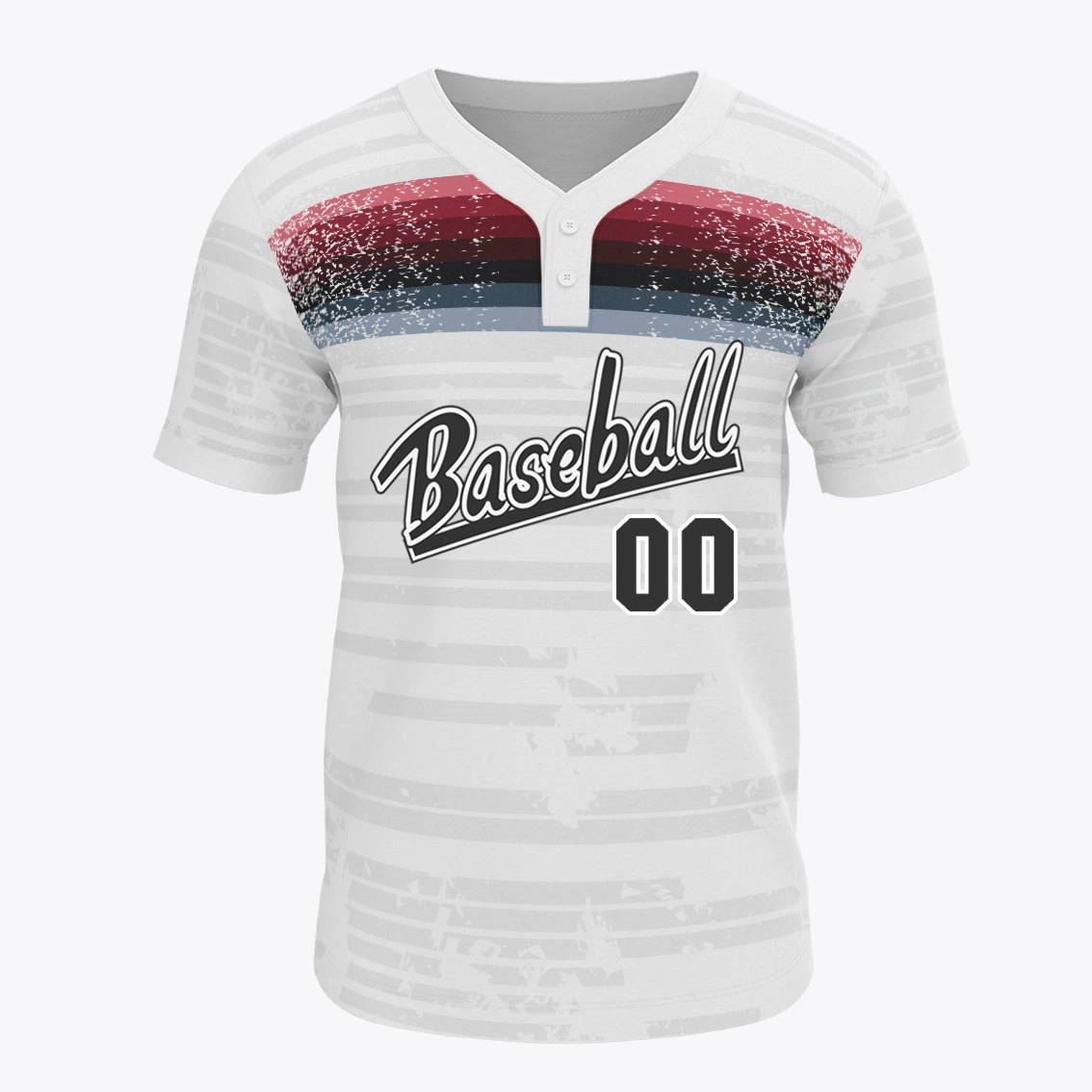 2023 World League Wholesale/Supplier Camiseta de béisbol de dos botones Para hombres