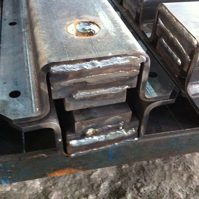 High-Quality and Durable Machine Parts Welded Parts for Railway