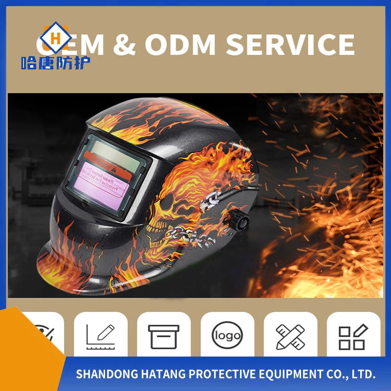 El oscurecimiento automático de rango ajustable de MMA MIG Soldadura Eléctrica de la soldadura de cascos lentes para máquina de soldadura soldadura casco
