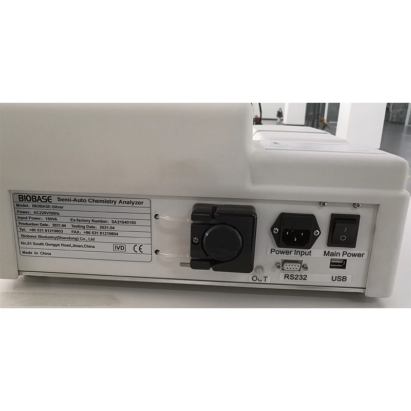 Biobase Semi-Auto Clinical Chemistry Analyzer