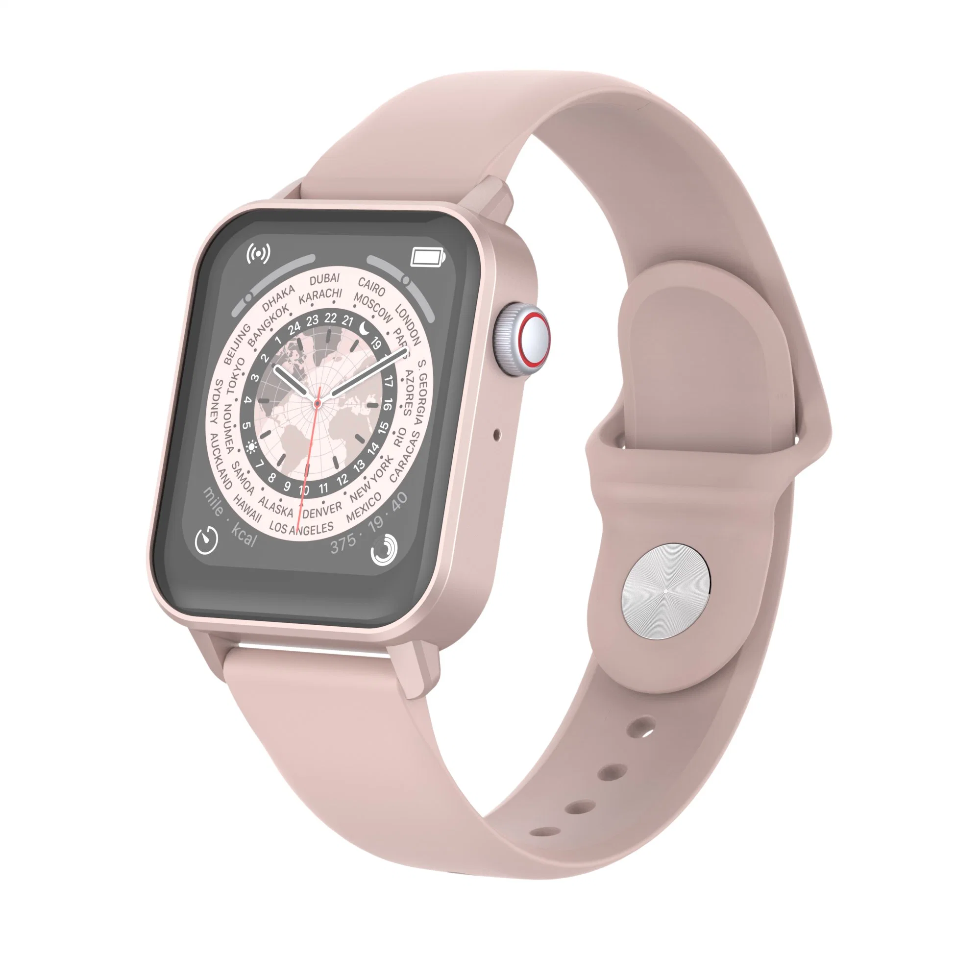 Pulsera de silicona LCD Digital podómetro ejecutar el paso Contador de calorías de las mujeres en la muñeca de Fitness Sport Watch