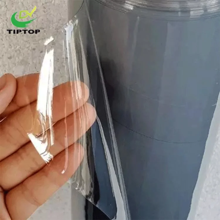 Tiptop-6 High quality/High cost performance Transparent Soft Super Clear PVC Film for Decoration