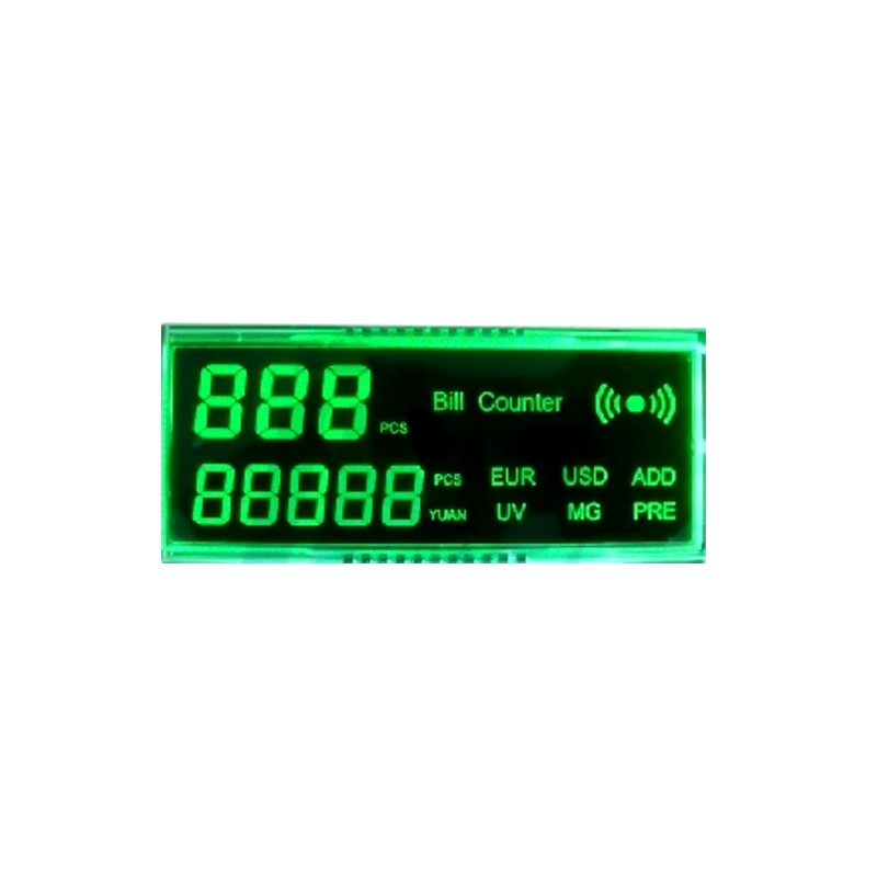 Tamanho personalizado pequeno segmento do ecrã LCD Display LCD STN