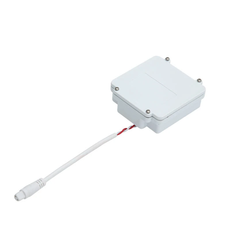 Boîtier de batterie en plastique OEM avec câble, fiche mâle 2,1 CC connecteur femelle SM 4AA support de batterie étanche blanc avec couvercle fil rouge/noir personnalisé Fabricant