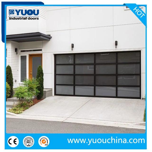 Energy-Efficient Plexiglass Glass Aluminum Garage Door Sliding Door