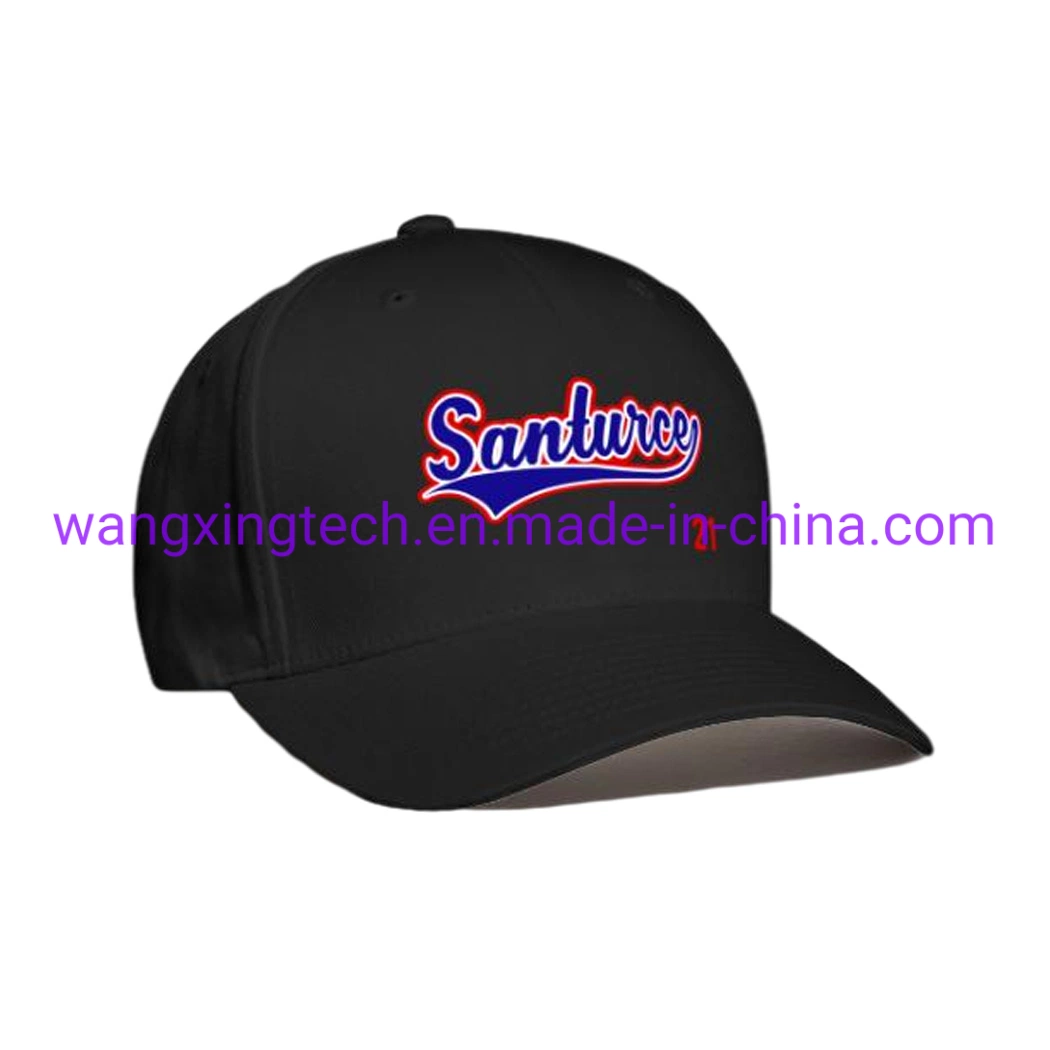 Comercio al por mayor Best Seller tapas Deportes el 21 de Santurce Puerto Rico Baseball Papá Hat-Black