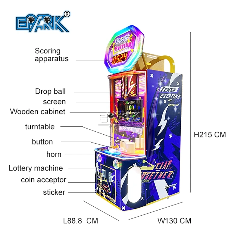 Epark Arcade Spiel Amusement Space Bouncing Ball Ticket Einlösung Spiel Maschine