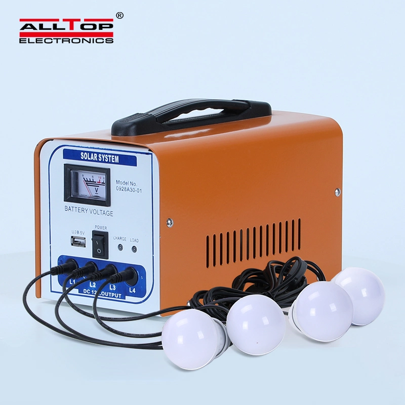 Alltop Hot Selling Solar Panel Complete Set Home Solar System Energy Storage Power Solar Inverters Solar Energy System Solar Panel System for Home