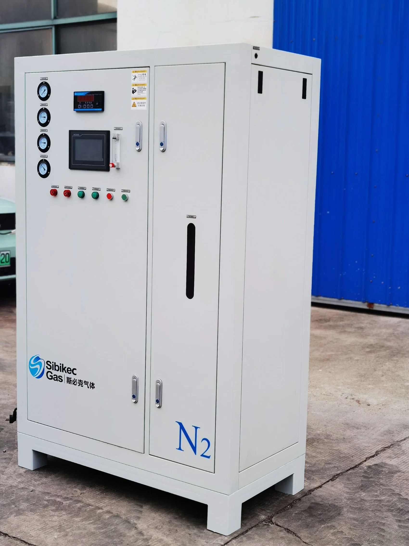 Nitrogen Gas in Food Process Nitrogen Gas Generators Containers