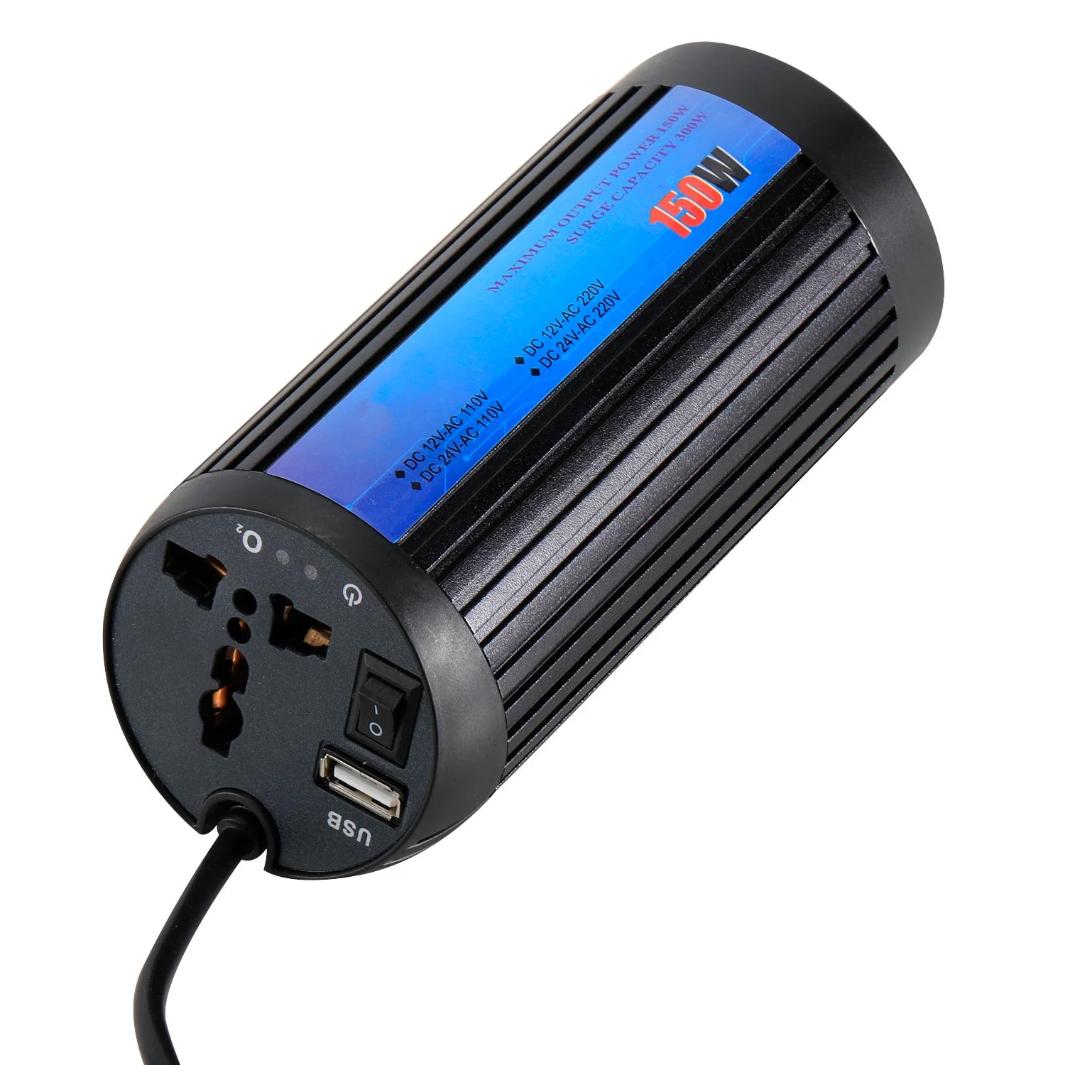 Mini Car Inverter 150W adaptador de corriente Inversor de corriente para coche portátil