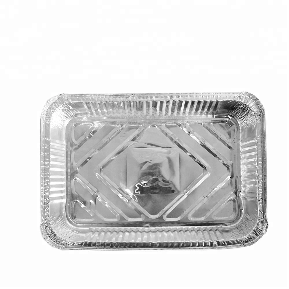 Wholesale Aluminum Foil Container High Quality Customized Aluminum Plates Foil Tray