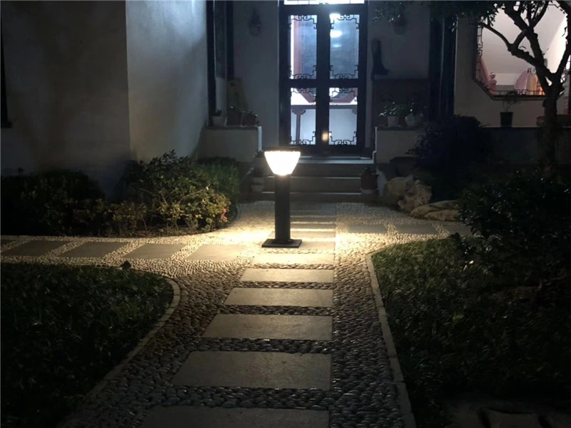 3W Lithium Battery Solar Lawn Lamp Outdoor Garden Light