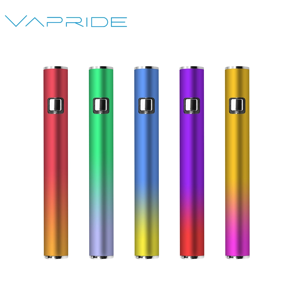 Vapride 510 Pen Battery Square Button Wholesale/Supplier Preheat Vape Pen Battery