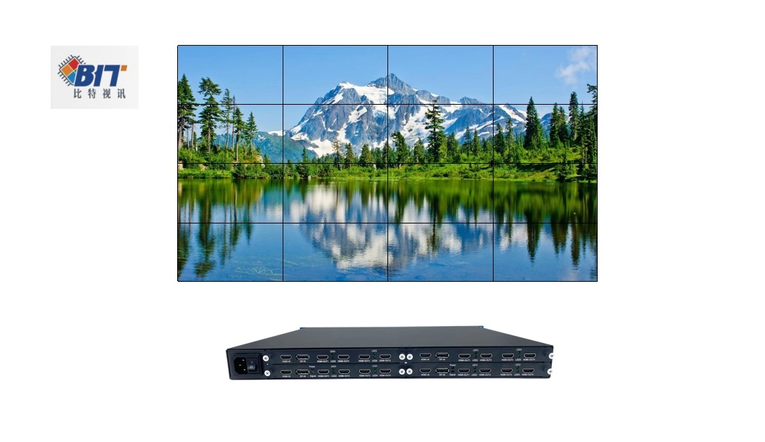 El procesador de 8K HDMI Videowall mezclador de video wall