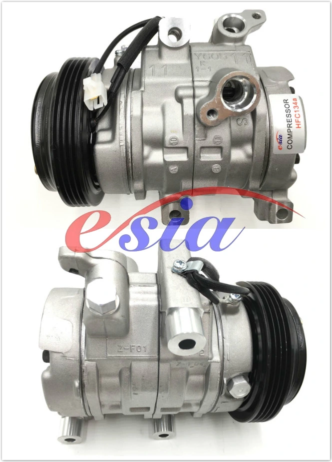 Auto Parts Compressor for Nissan Tiida, X-Trail, Lafesta, Laguna, Qashqai 6pk 119mm