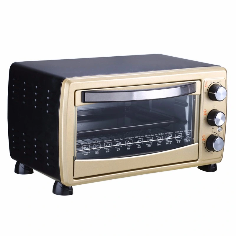 1400W Desktop Home Appliance Pizza Kebab Roasted Electric Toaster Oven 18L