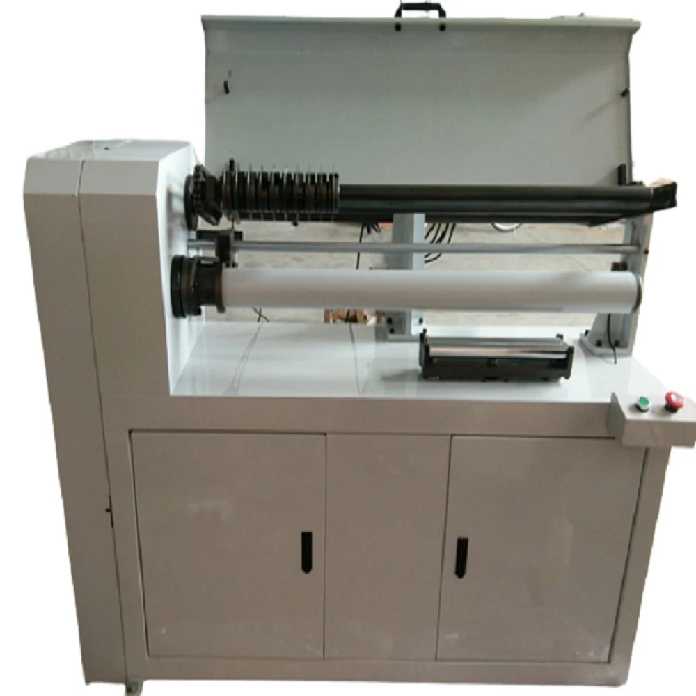 Good Quality Automatic Carton Parallel Paper Core Carton Tube Cutting Machine Price for Thermal Paper Tube BOPP Tape Tube