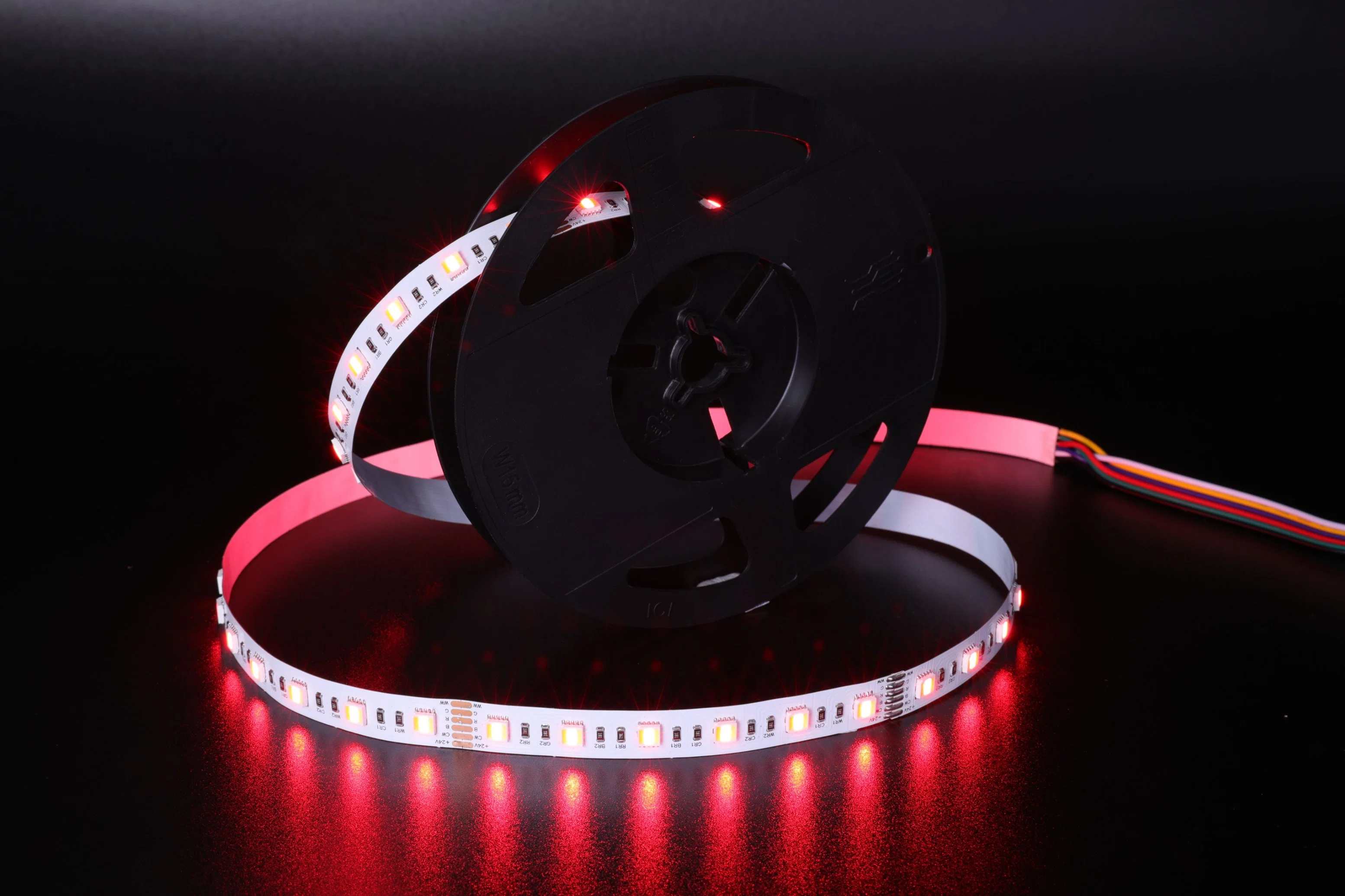 smd5050 RGBCW LED Strip Light flexible LED Rope Lighting for Exterior e interior