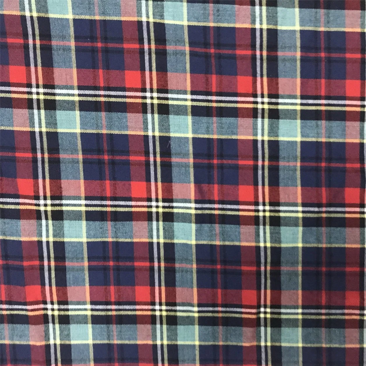 Brusehd Cotton Wool Yarn Dyed Check Fabric