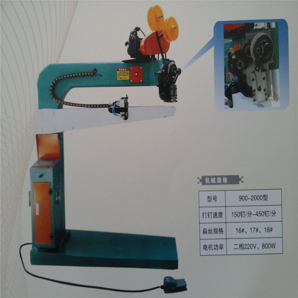 Semi Automatic Carton Box Paper Stitching Machine