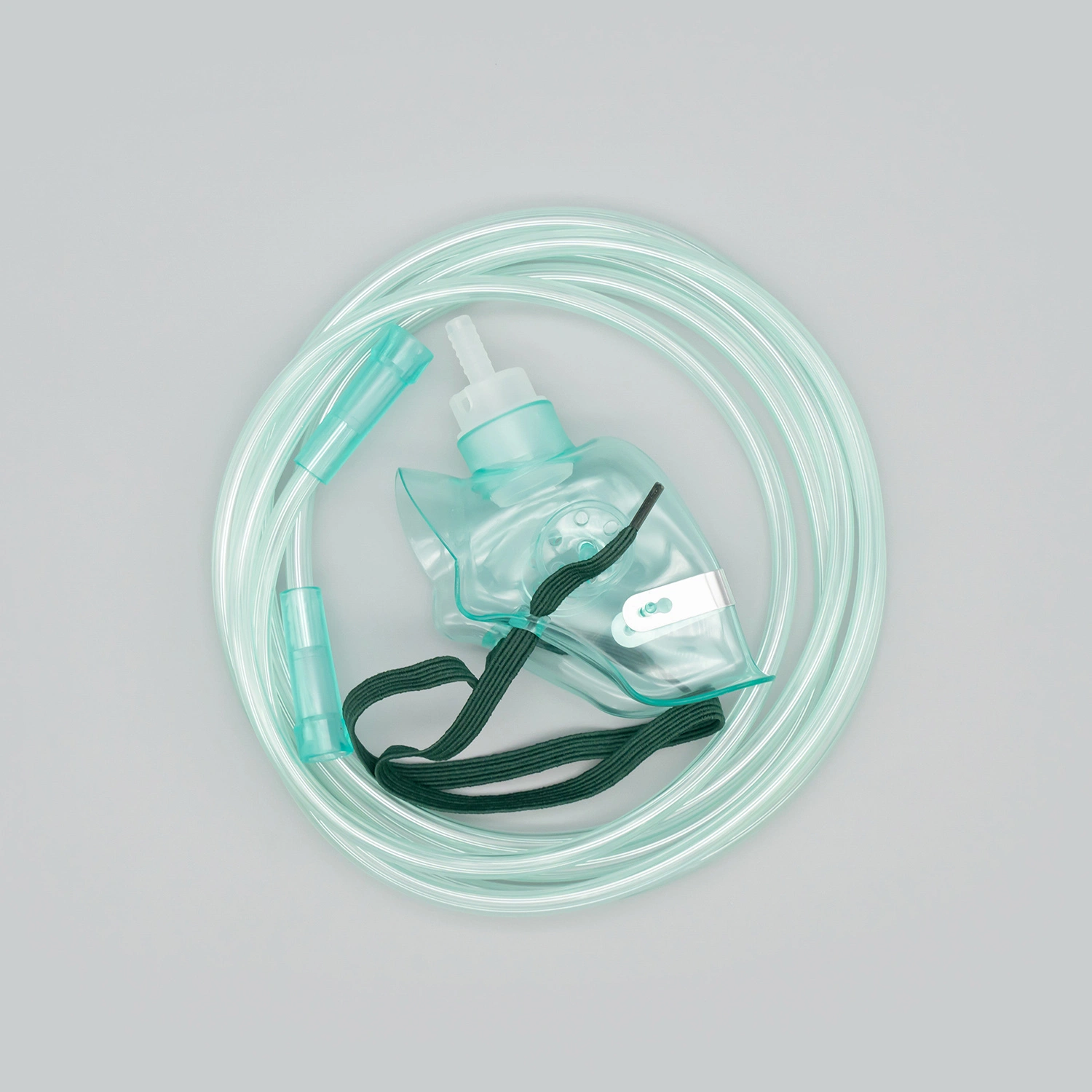 Vert clair, transparent adulte, enfant, nourrisson tubes endotrachéaux masque d'oxygène médical