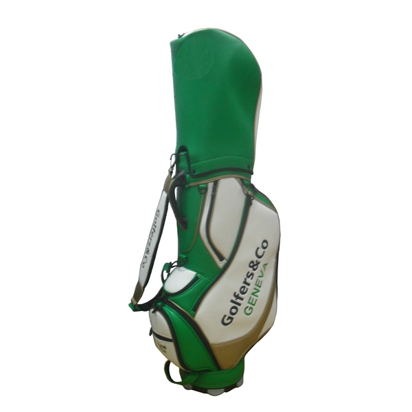 DIY Logo PU Leather Golf Bag