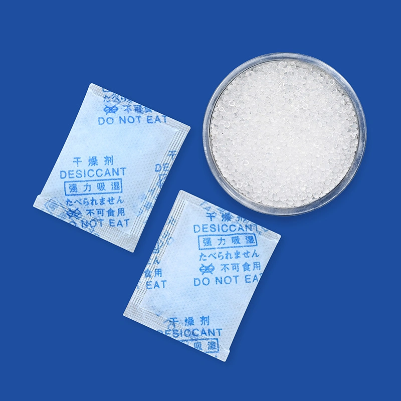 Absorb King White Silica Gel Desiccant Bead Bag 0.5g 1g 2g 5g 10g 20g 30g 75g 100g Customized Package Silica Gel Desiccant Packet