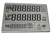 LCD Stn LCM Screen Yellow Green Backlight