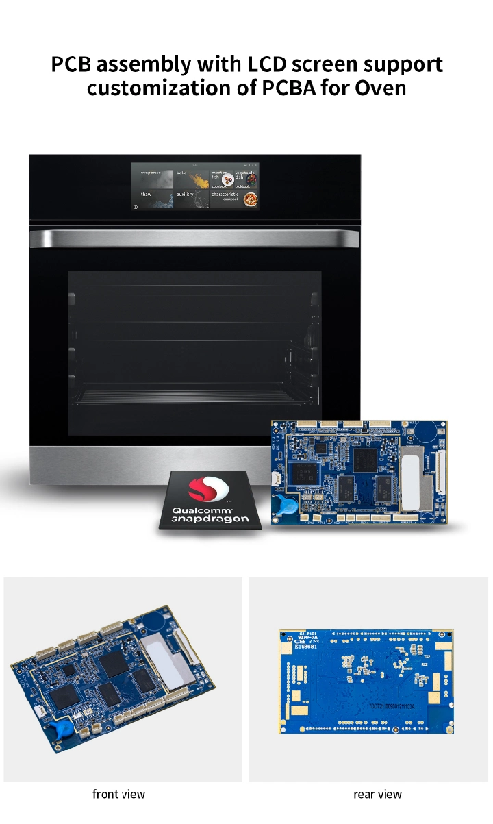 Les appareils électroménagers PCBA Carte mère pour four micro-ondes soutenant Android avec RK3566 Module et intégrer la technologie Bluetooth WiFi