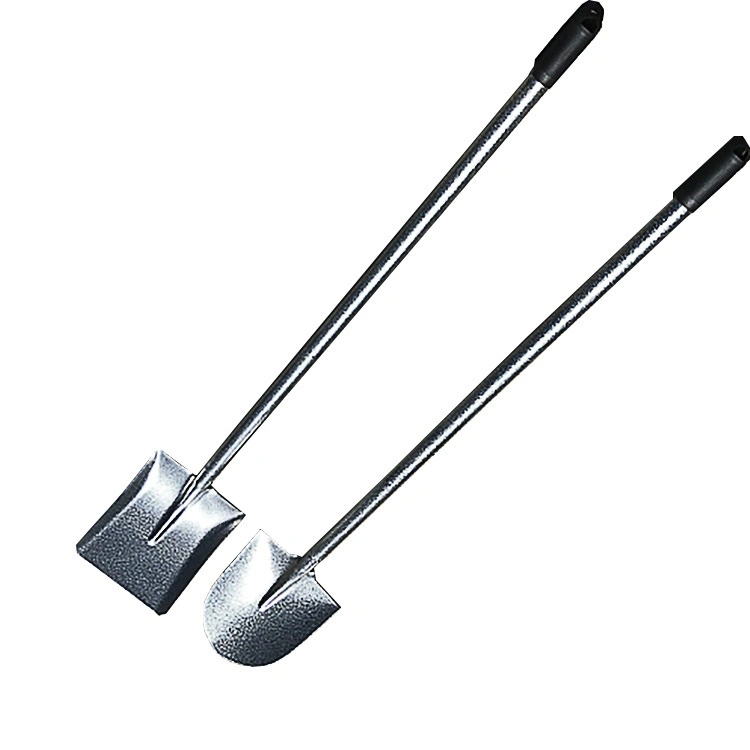 Agricultural Welding Integrated Straight Handle Square Spade Steel Shovel