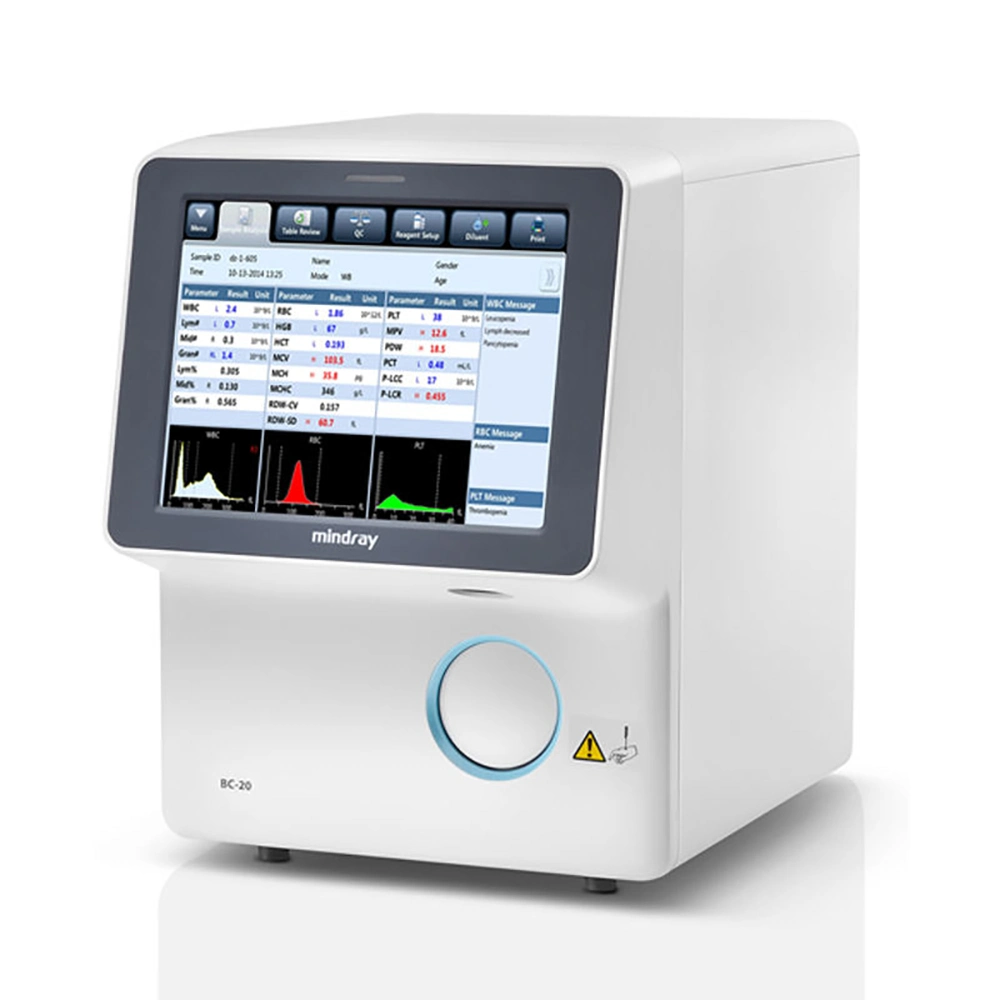 Cheapest Mindray Bc-10 3 Part Auto Hematology Analyzer Brand New Wbc Cbc Price with Reagent Bc-10/Bc-20/Bc-20s/Bc-30