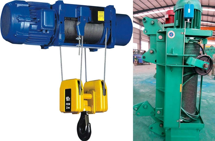 CD Hoist Electric Wire Rope Hoist 1ton Lifting Height 9m