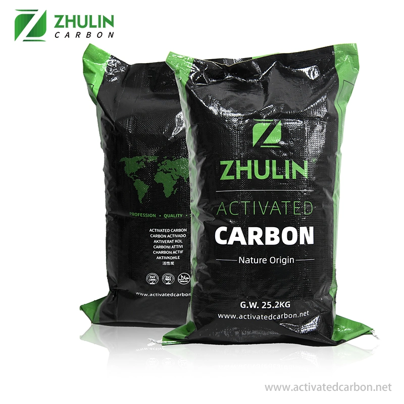 Zhulin Iodine No1050 Activated Carbon Gold Purification Ctc